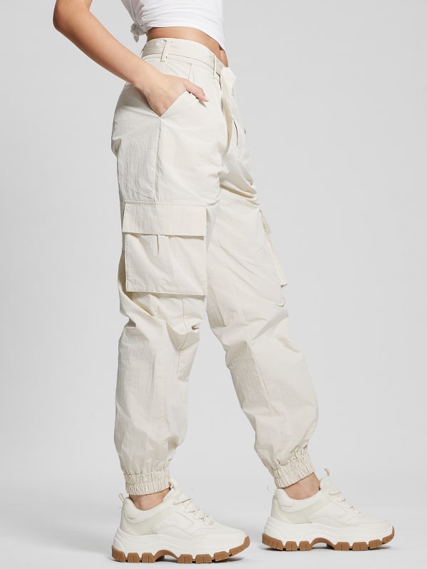 Guess cargo pants womens outlet
