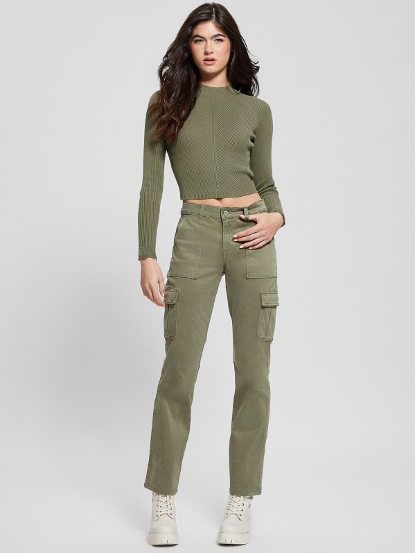 GUESS Womens Green Lounge Pants XL