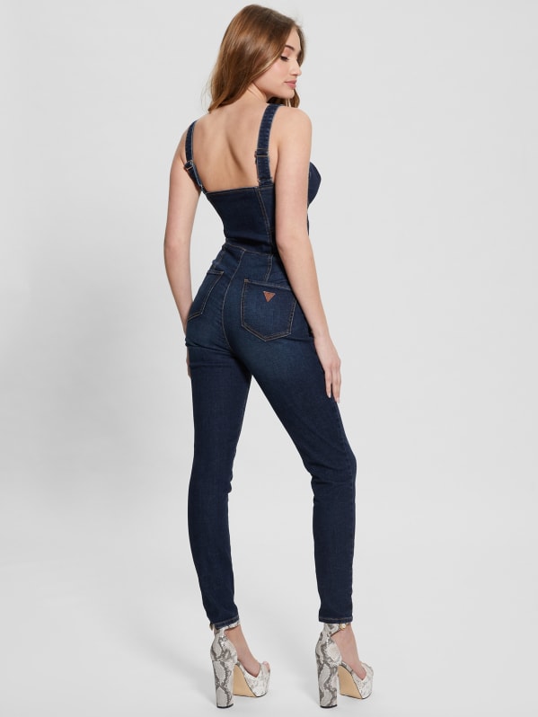 Guess jean jumpsuit 2025