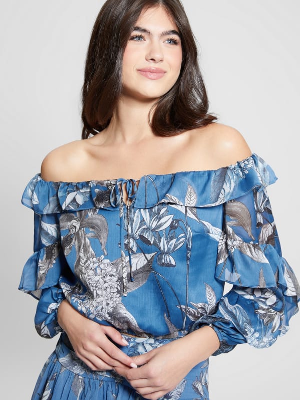 Eco Shani Off-the-Shoulder Top | GUESS