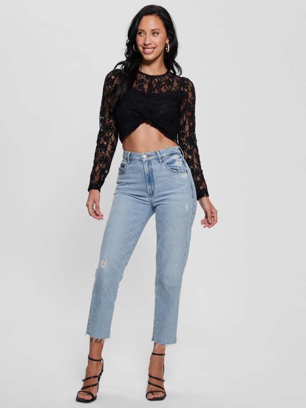 Guess lace top clearance