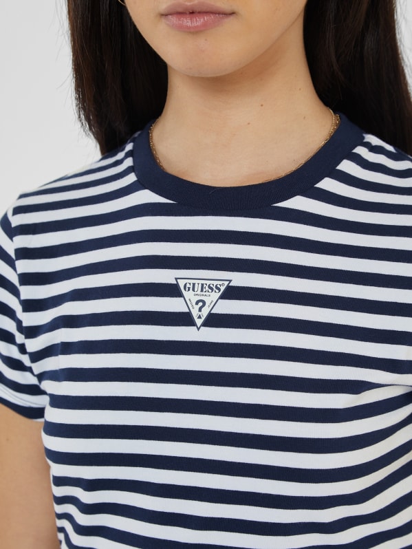 GUESS Originals Eco Striped Baby Tee GUESS