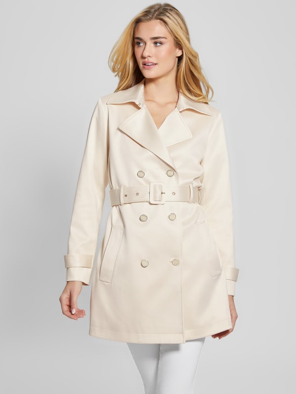 Guess women's trench coats best sale
