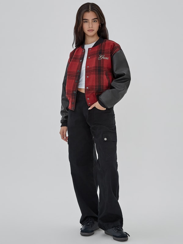 Guess 2024 plaid jacket