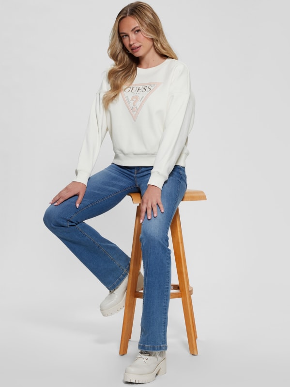 White guess jumper new arrivals
