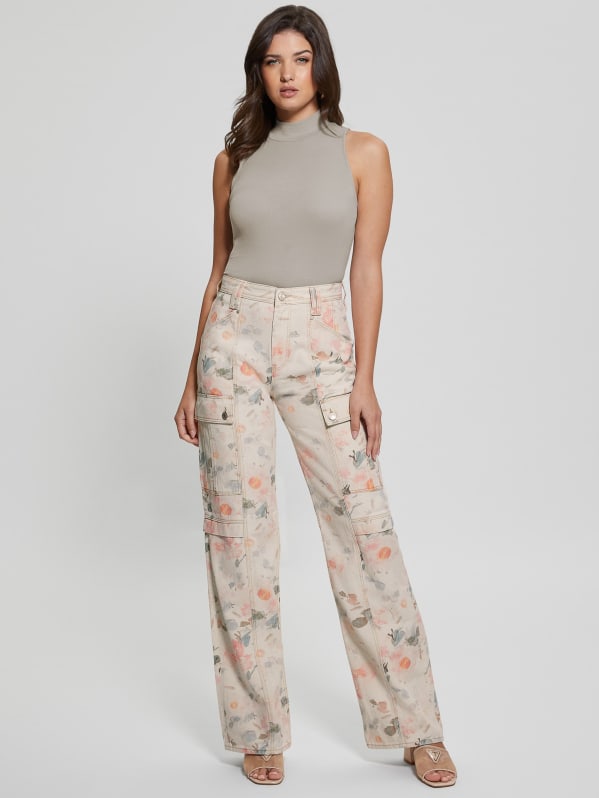 80s Denim Cargo Pants GUESS