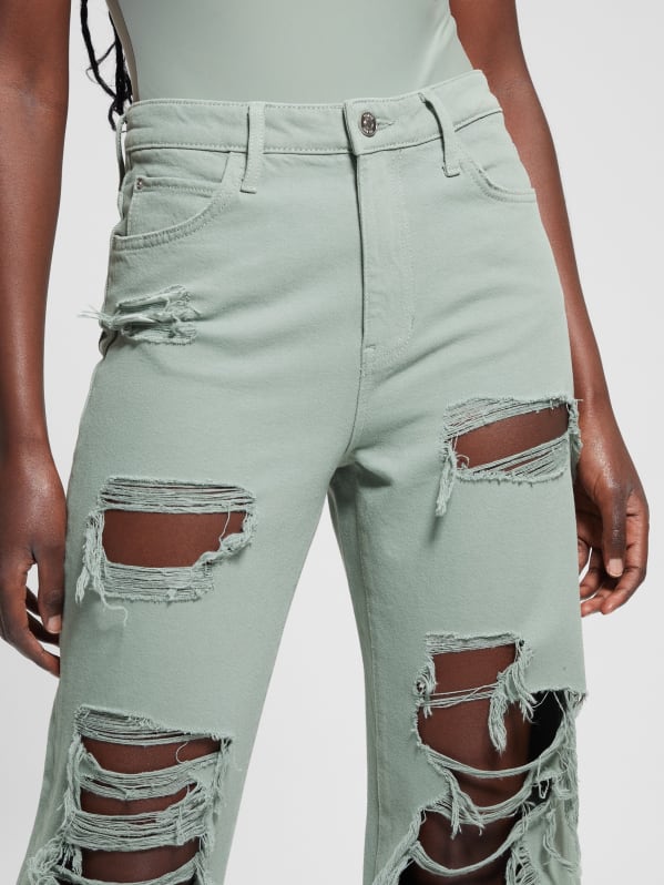 Guess destroyed jeans online
