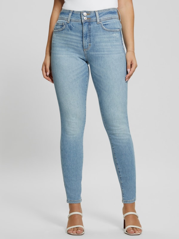 Guess high waisted jeans online