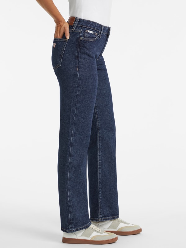 G08 Mid Rise Straight Jeans GUESS Canada