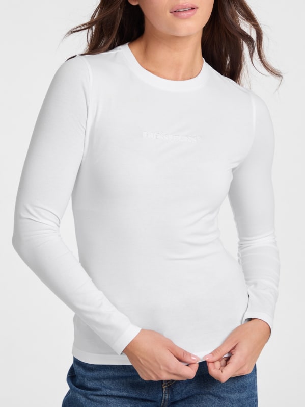 Guess long sleeve shirts womens hot sale