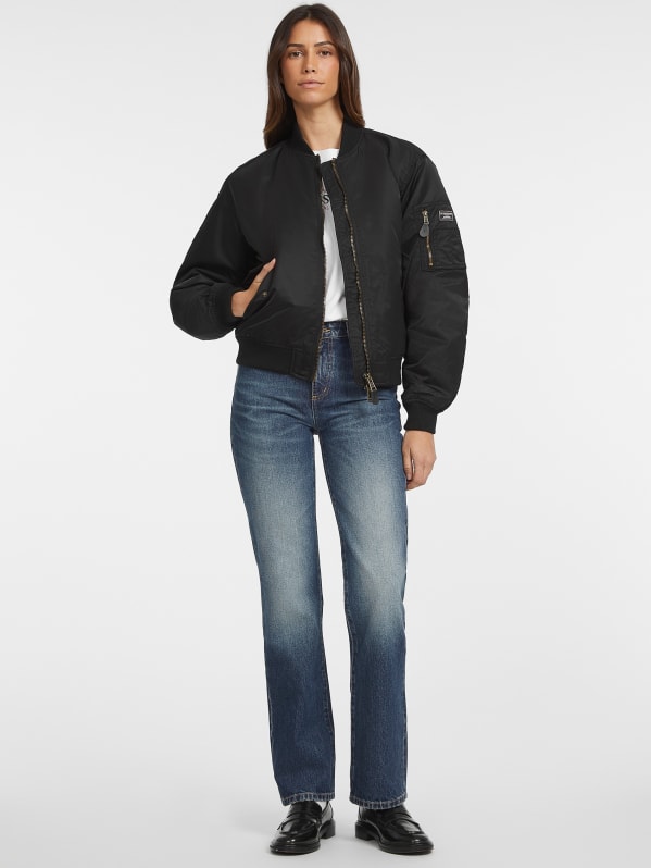 Nylon bomber jackets on sale