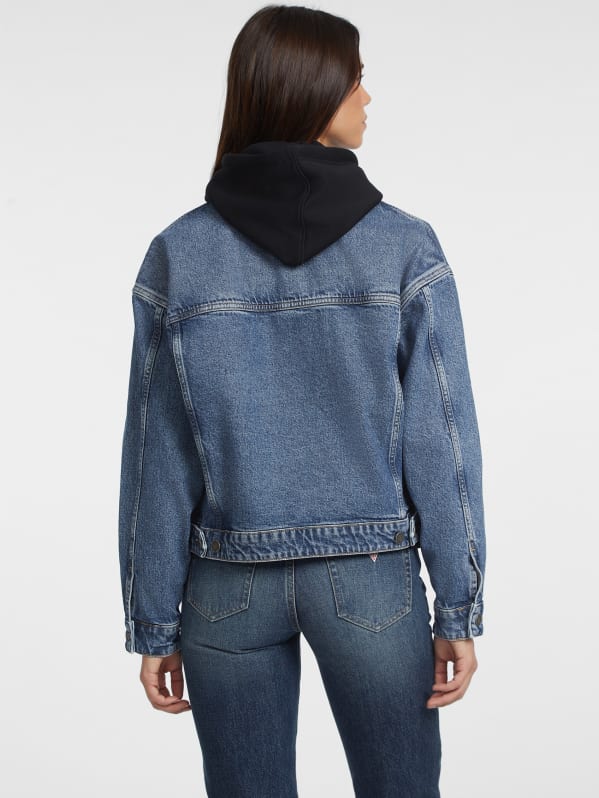 Guess oversized denim jacket new arrivals