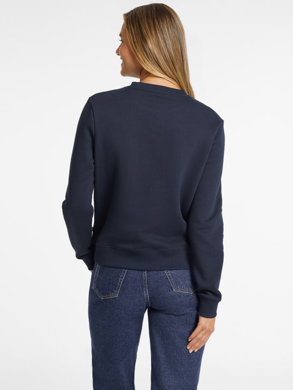 Embroidered Logo Sweatshirt GUESS Canada