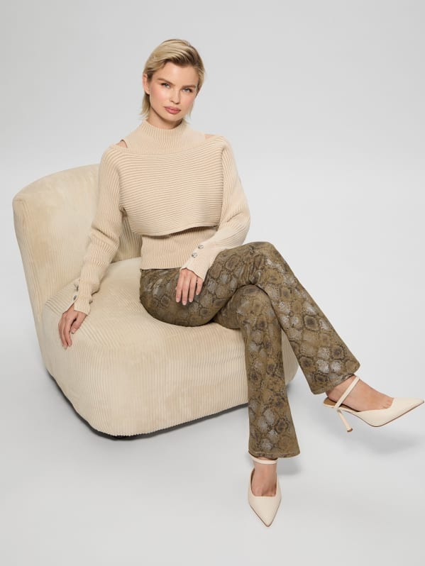 Sexy Flare Python Jeans