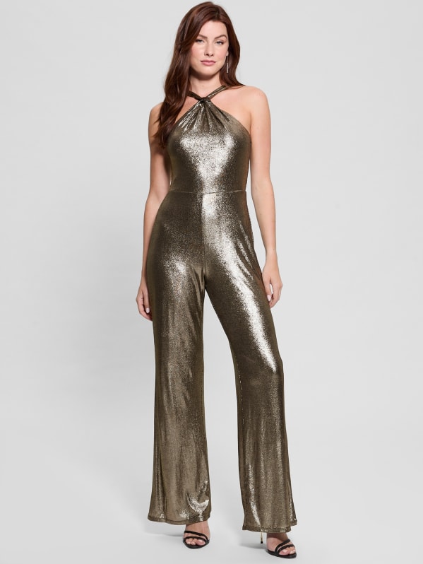 Eleny Metallic Jumpsuit | GUESS