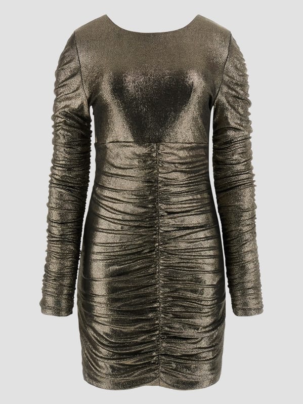 Guess metallic dress deals