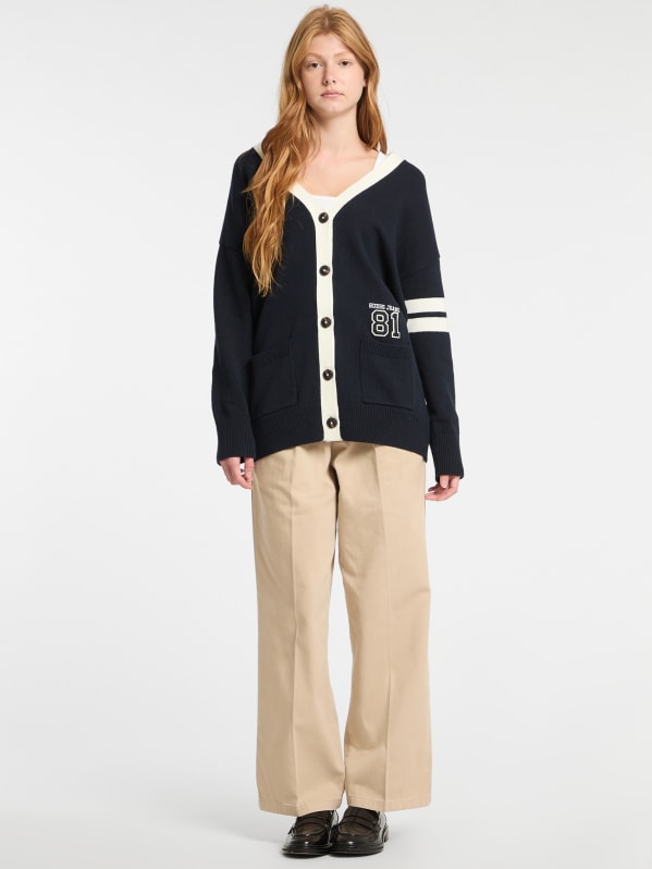Eco 81 Patch Cardigan | GUESS