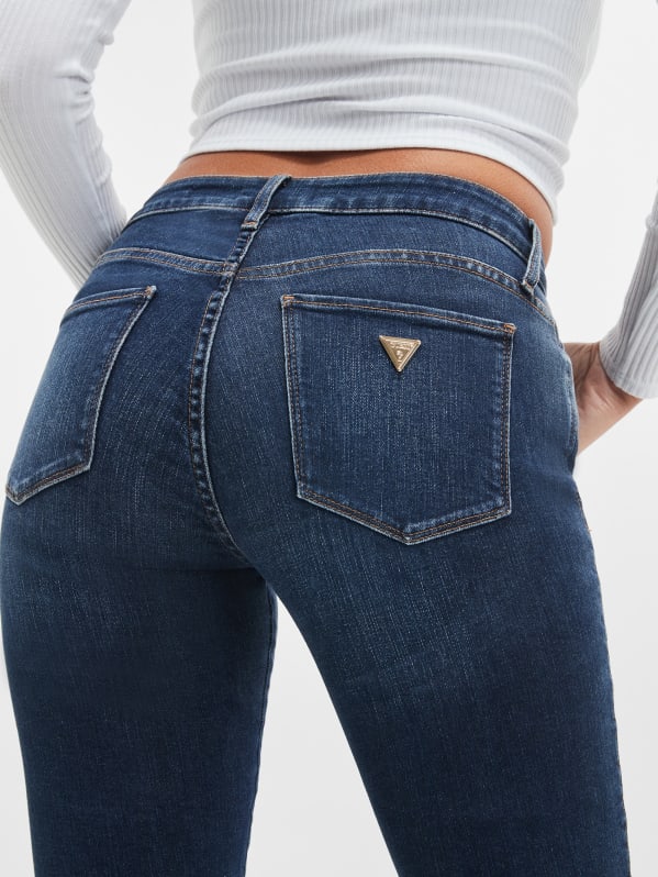 Pantalones Mujer GUESS Curve X Folded Vaqueros Caliente Impact 26_