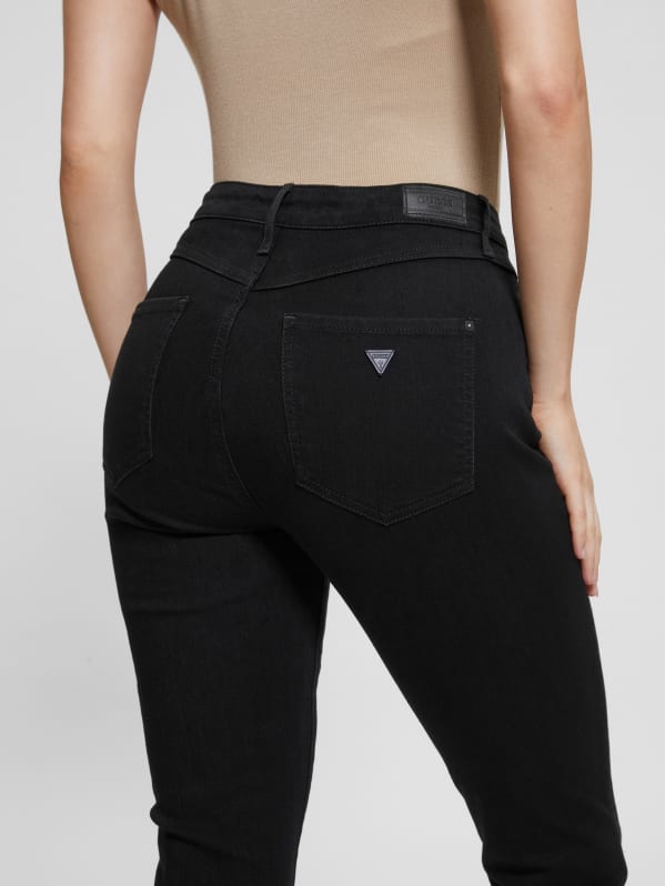 GUESS 1981 Black Skinny Jeans Black 31