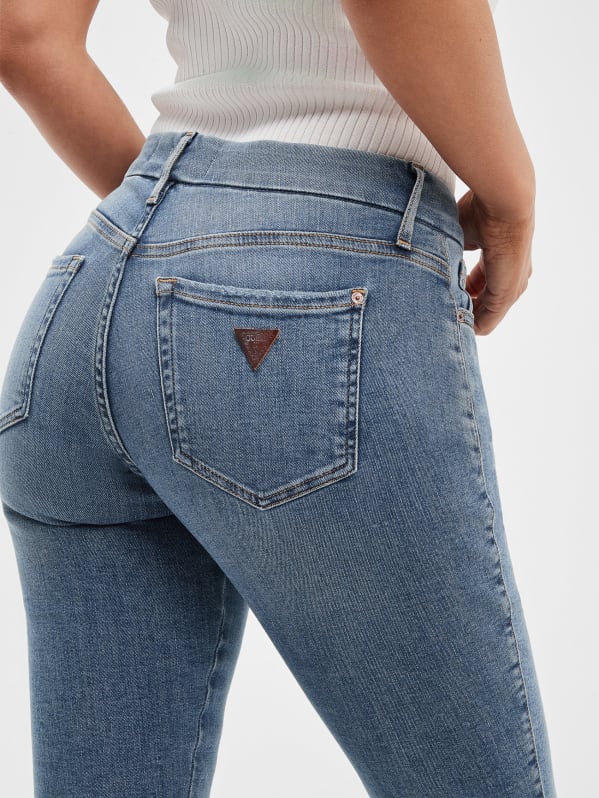 Curvy Mid-Rise Skinny Jeans | GUESS Canada