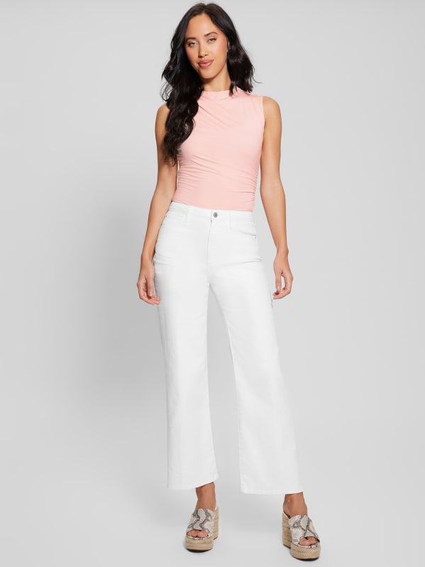 GUESS Flare Jeans White 30
