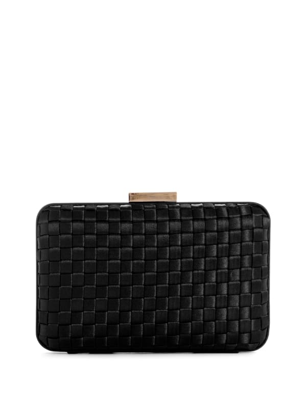 Twiller Woven Satin Minaudiere | GUESS