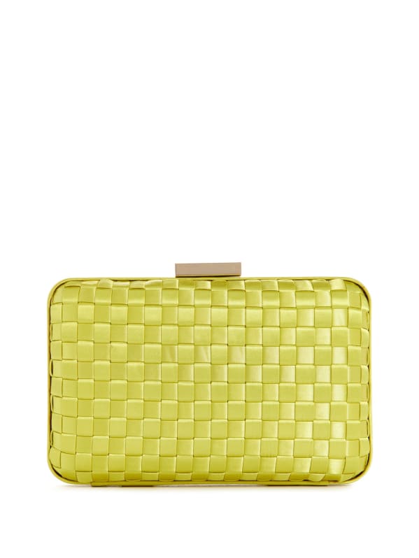 Twiller Woven Satin Minaudiere | GUESS