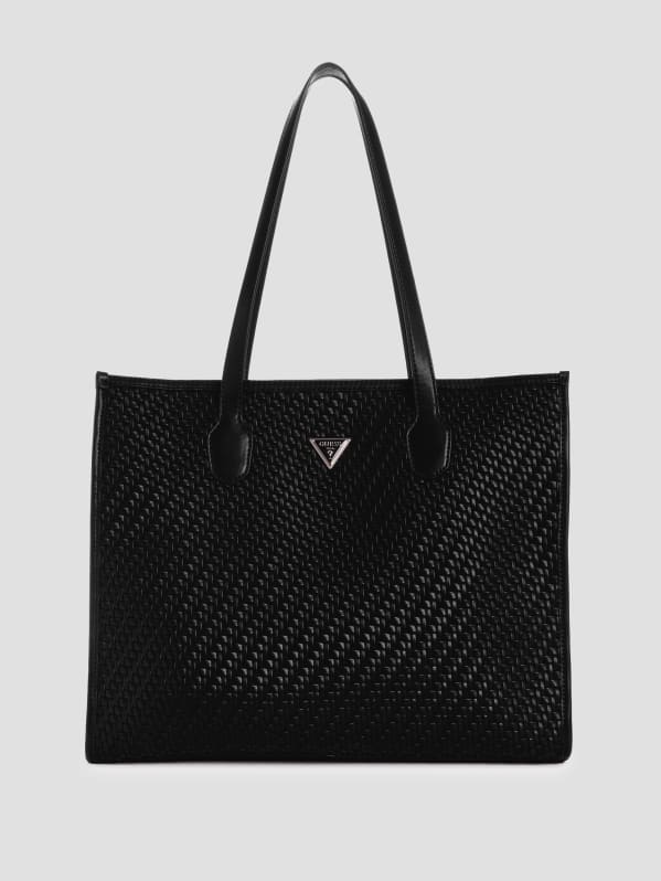 GUESS Silvana Girlfriend Tote Brown One Size