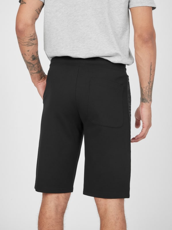 Logo Waistband Mens Shorts - Black - Just $7