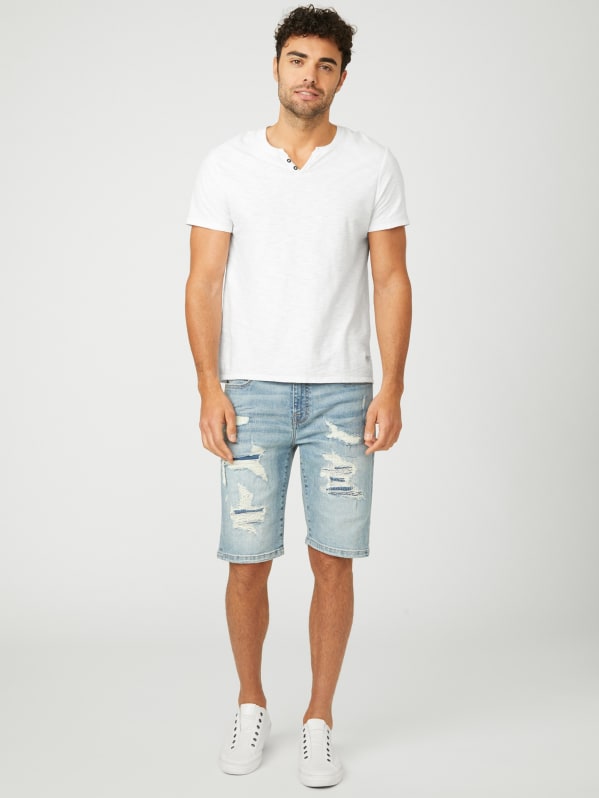 Burton denim shorts new arrivals