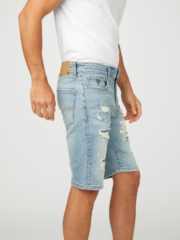 Burton Rip and Repair Denim Shorts GUESS Factory Ca