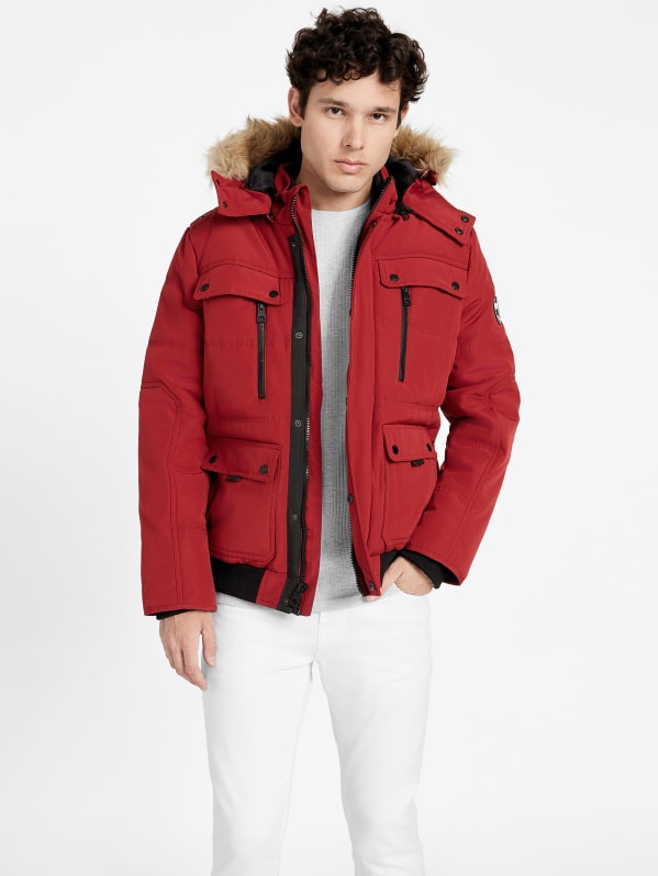 Dustin Puffer Jacket GUESS Factory