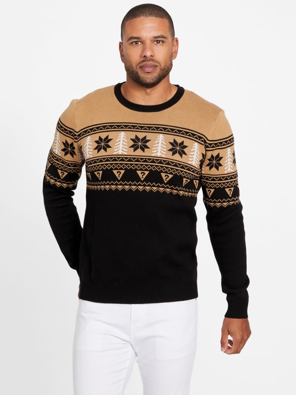 Folk Fair Sweater | GUESS Factory