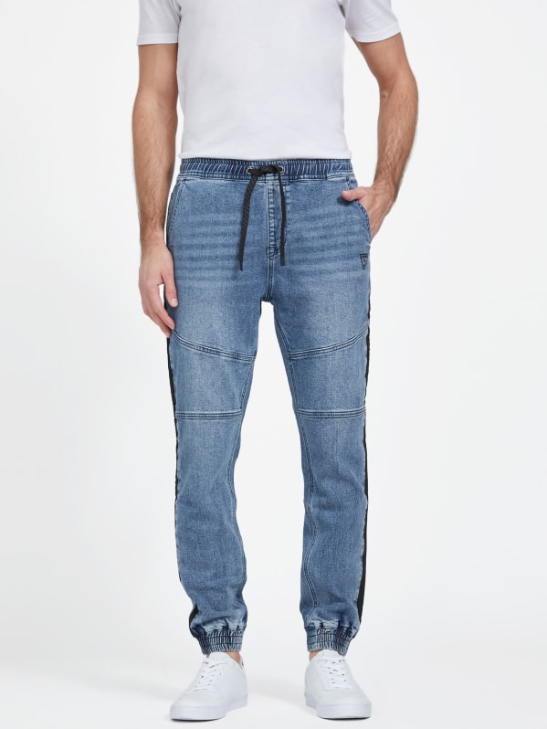 Guess denim joggers cheap