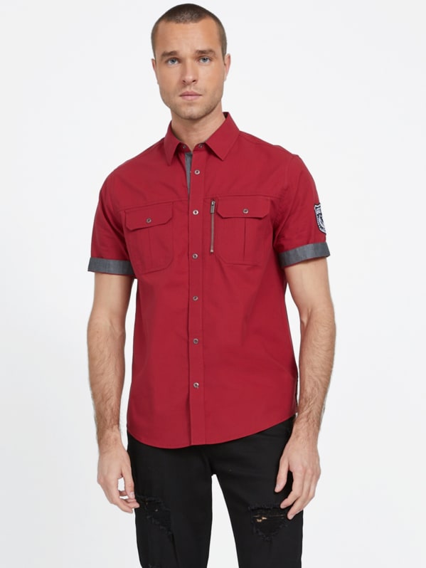 Guess short sleeve shirt outlet