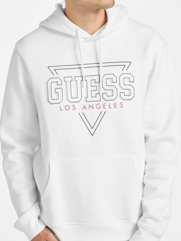 White guess clearance hoodie