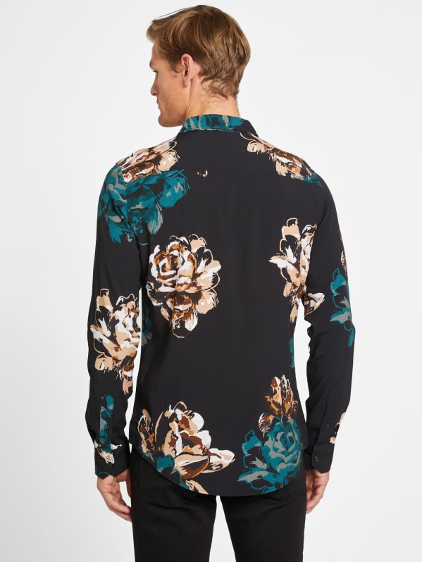 Lannister Floral Shirt | GUESS Factory
