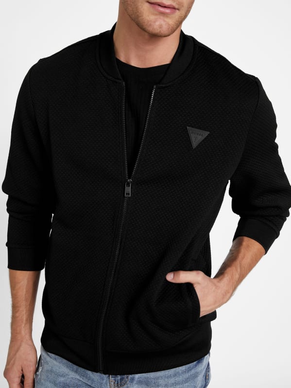 Guess quilted bomber jacket clearance