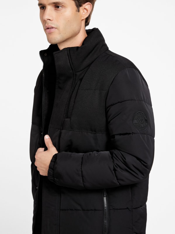 Guess noah best sale nylon puffer jacket