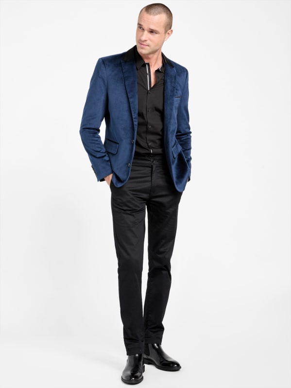 Guess velvet jacket new arrivals
