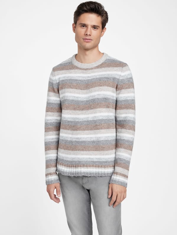 Eco Bub Wool Blend Sweater GUESS Factory Ca