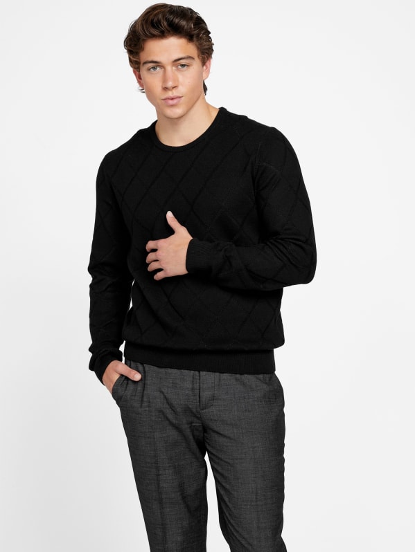 Mens diamond sweater outlet