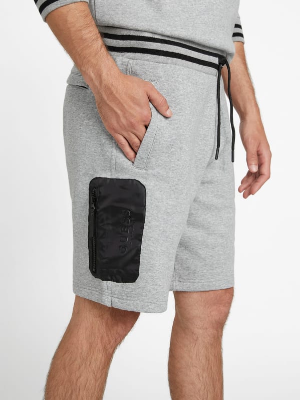 Guess striped drawstring shorts discount