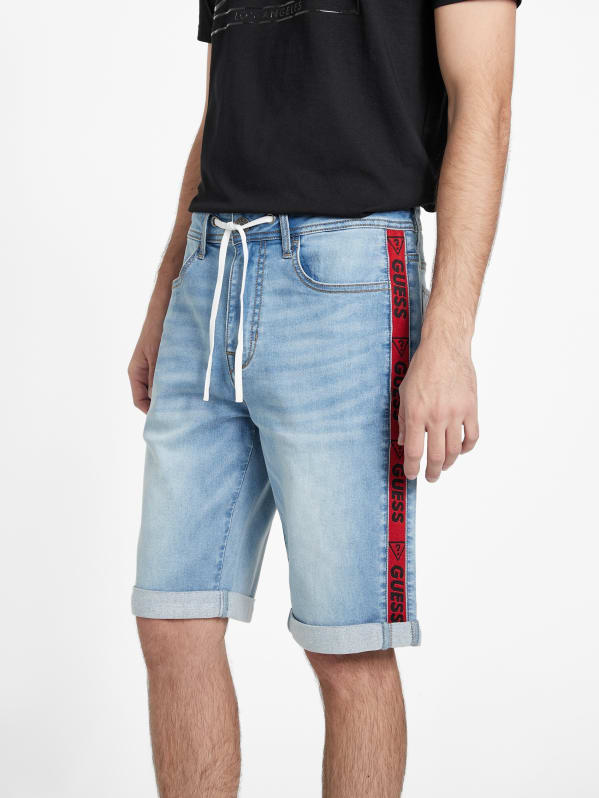 Guess men's sale denim shorts