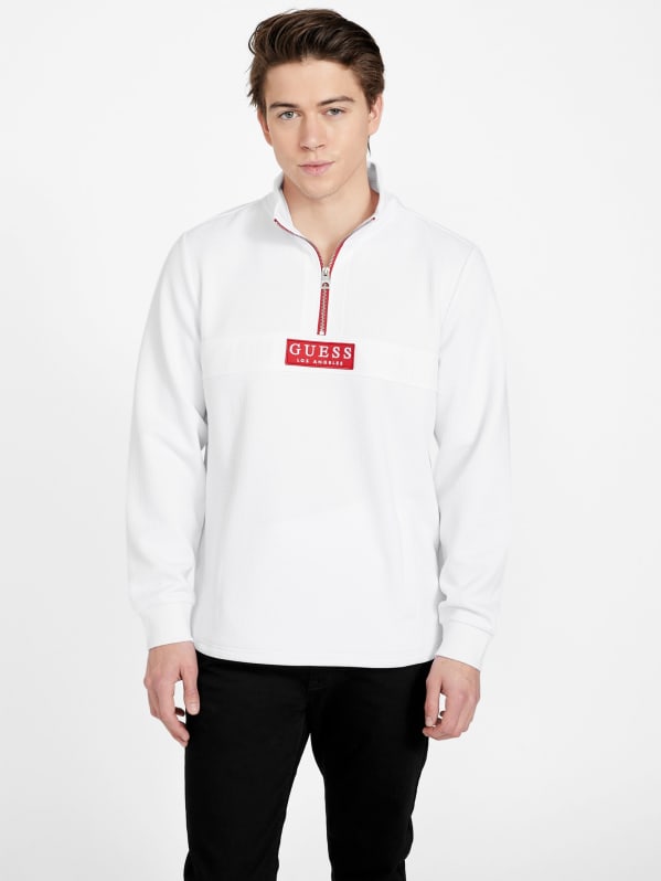Guess half clearance zip sweater