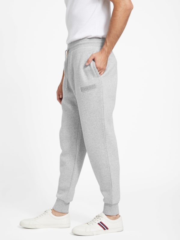 GUESS Logo Jogger Pants - Macy's