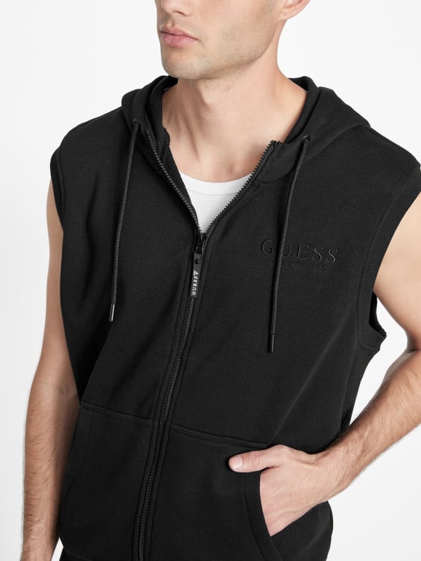 Guess men's hooded vest Clearance