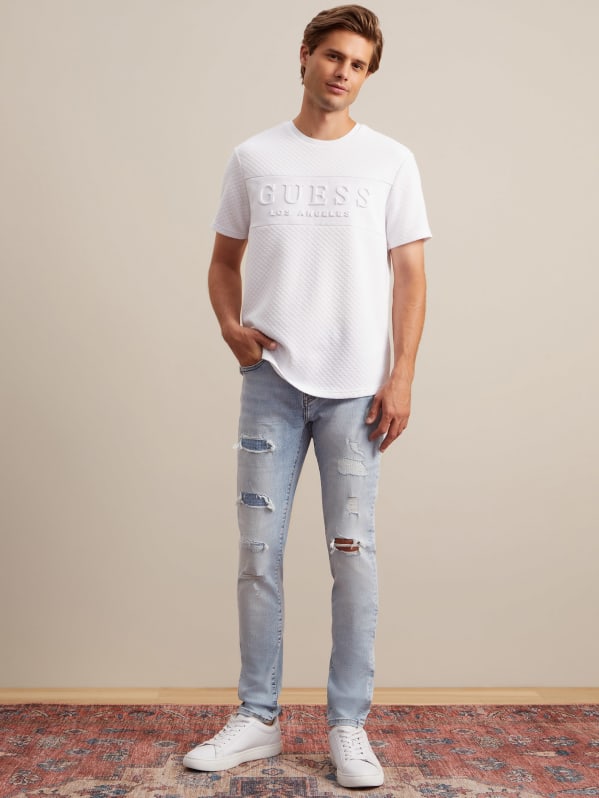 Zaid Destroyed Skinny Jeans | GUESS Factory