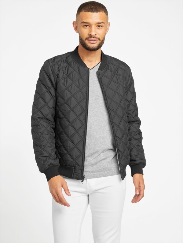 Guess reversible bomber jacket shop
