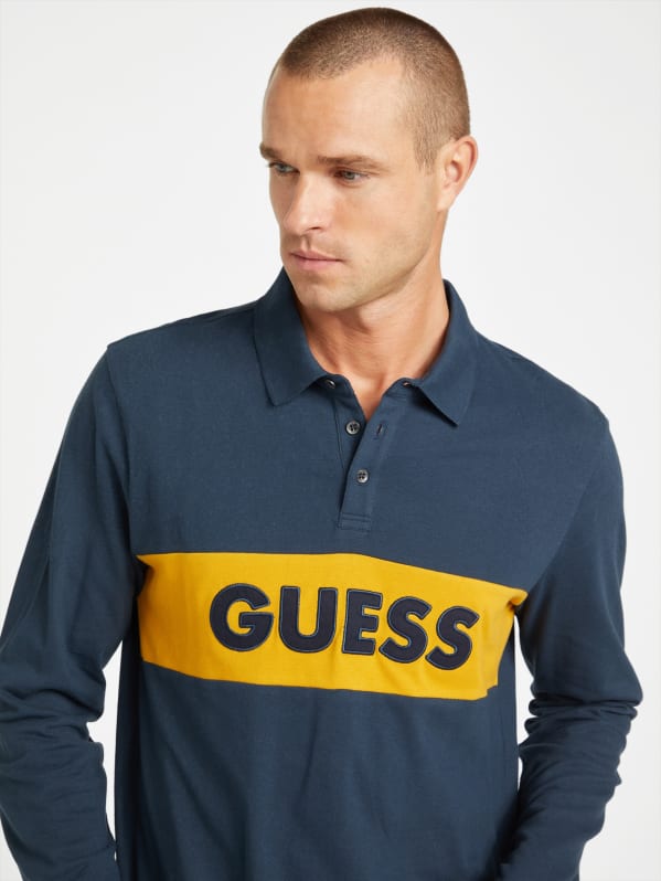 Guess polo long sleeve online